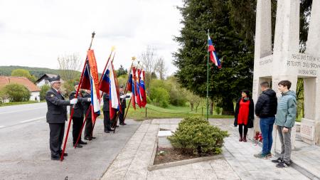 SPOMINSKA SLOVESNOST OB 80 OBLETNICI OBEŠENIH KRAJANOV - BOLK 20.4.2024 - Valter Leban-1420